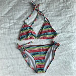 Old Navy Rainbow Pride Bikini Set